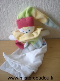 Sucre d orge Lutin Multicolore mouchoir blanc - Très bon état