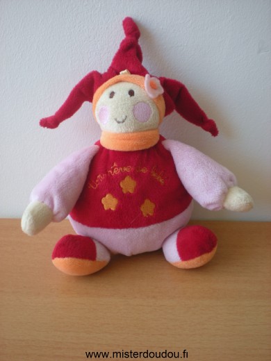Un rêve de bébé Lutin Rouge mauve - Très bon état