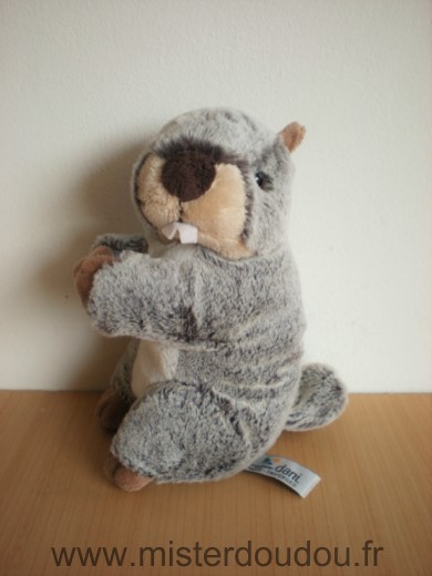 Créations dani Marmotte Gris blanc - Très bon état