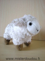 Anna club plush Mouton Ecru blanc marron - Etat moyen