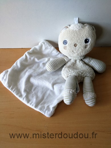 Berlingot Mouton Beoge mouchoir blanc - Très bon état