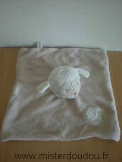 Bout chou Mouton Beige blanc - Très bon état