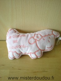 Bout chou Mouton Rose - Neuf