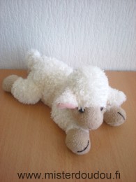 Maisons du monde Mouton Blanc pattes et museau marron - Très bon état