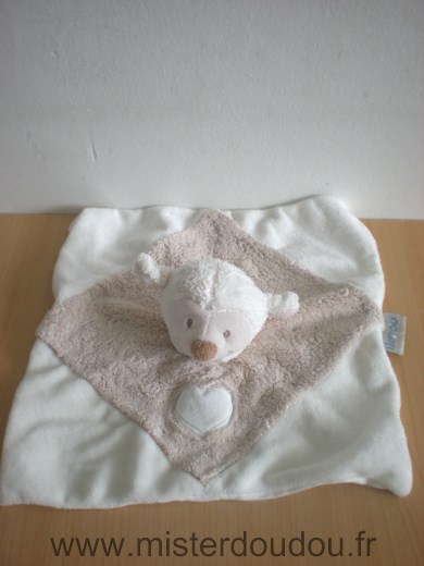 Nattou Mouton Blanc beige - Très bon état