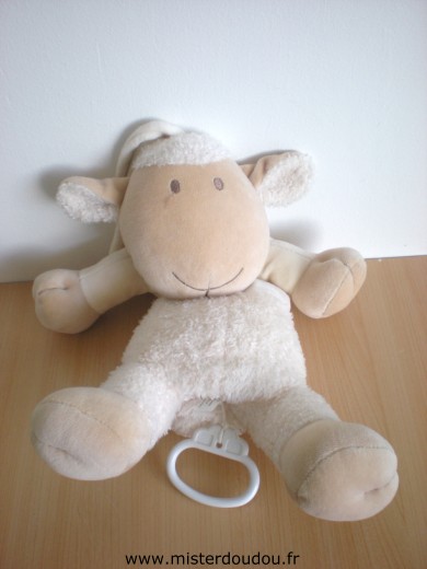 Nature et découvertes Mouton Ecru beige - Très bon état