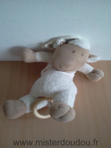 Nature et découvertes Mouton Ecru beige - Très bon état