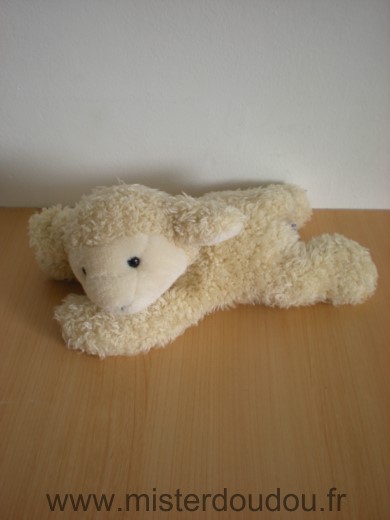 Patin coufin Mouton Beige ecru - Très bon état