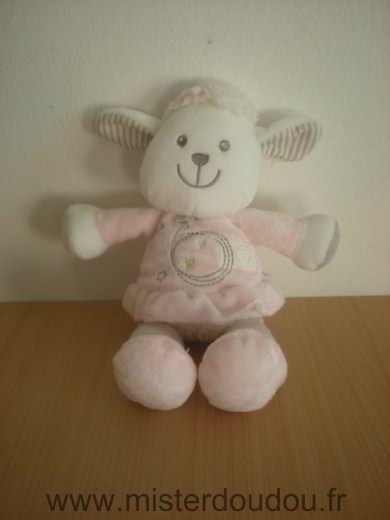 Vetir Mouton Robe rose etoiles - Très bon état