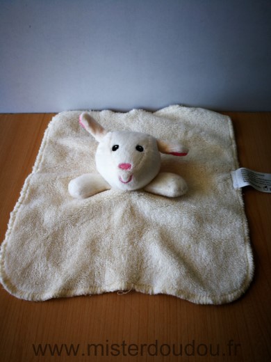 Marque Inconnue Mouton Blanc ecru oreilles roses tomawak - Très bon état