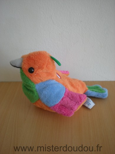 Gipsy Oiseau Orange bleu rose - Bon état