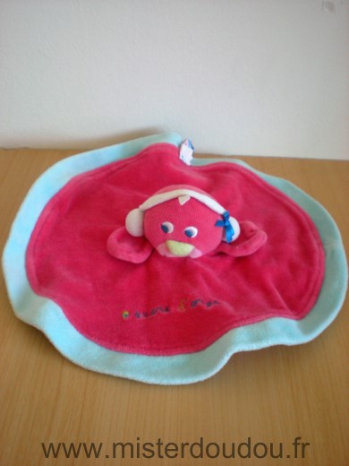 Sucre d orge Oiseau Rose fushia bleu - Très bon état