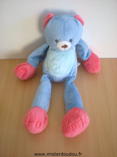 Addex Ours Bleu rose - Très bon état