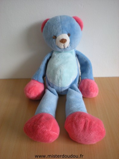 Addex Ours Bleu rose - Très bon état
