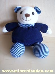 Ajena Ours Bleu marine blanc - Bon état