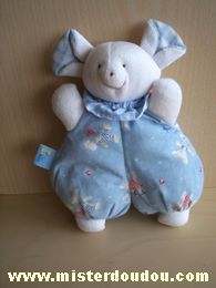 Baby bear Ours Blanc bleu à motifs - Etat moyen