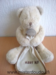Ours Beige mouchoir écru baby nat Baby nat