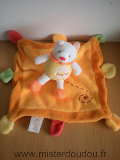 Ours Jaune blanc orange Baby nat