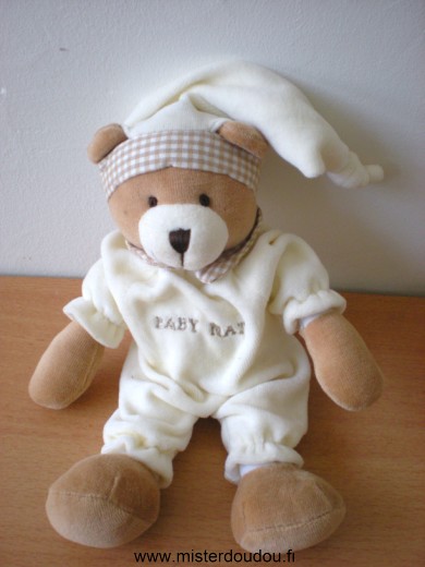 Baby nat Ours Marron ecru baby nat - Très bon état
