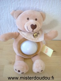 Ours Ours marron veilleuse rouge Baby nat