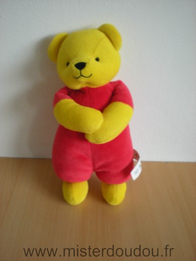 Berchet Ours Jaune rouge - Très bon état