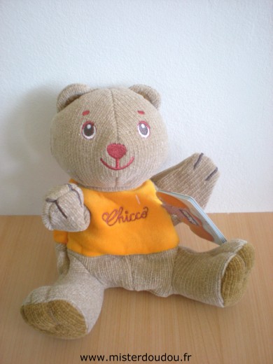 Chicco Ours Marron orange chicco - Neuf