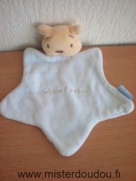 Disney Ours Bleu clair beige brodé winnie l'ourson - Très bon état