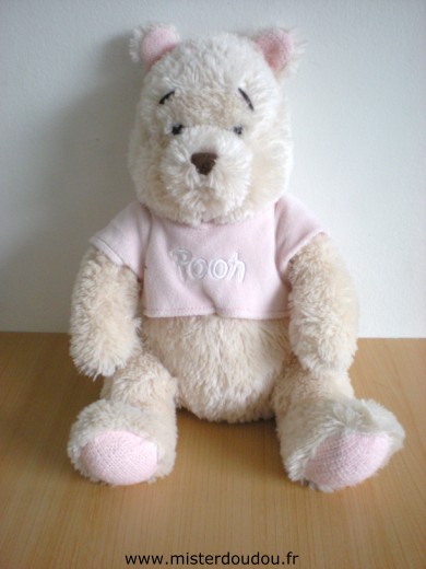 Ours Ecru thsirt jaune "pooh" Disney