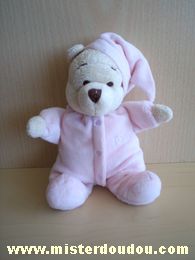 Disney Ours Rose bonnet rose - Très bon état