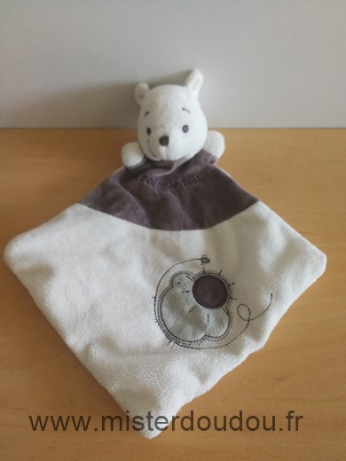Disney Ours Winnie blanc marron soleil nuage - Très bon état