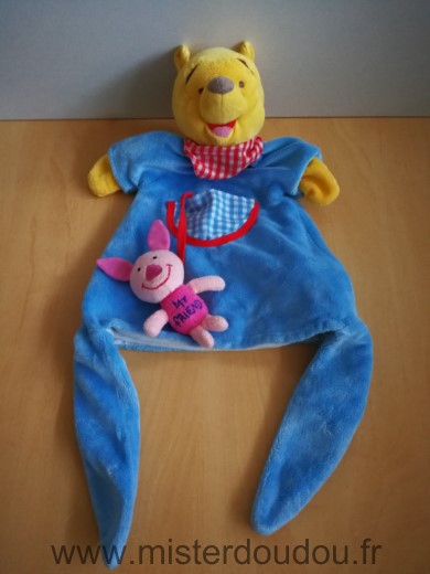 Ours Winnie bleu porcinet Disney