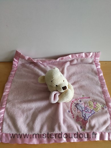 Disney Ours Winnie rose - Très bon état