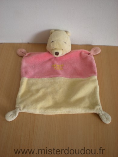 Ours Winnie rouge jaune Disney