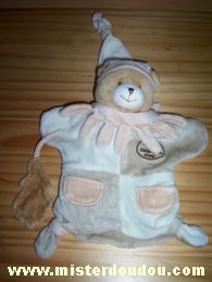 Ours Beige écru Doudou et compagnie