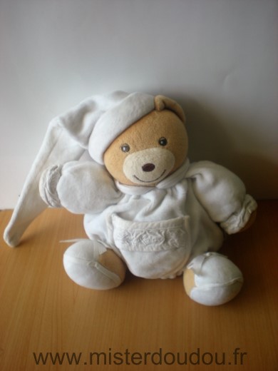 Doudou et compagnie Ours Blanc - Bon état