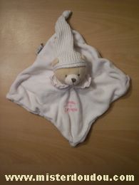 Ours Rose pale Doudou et compagnie