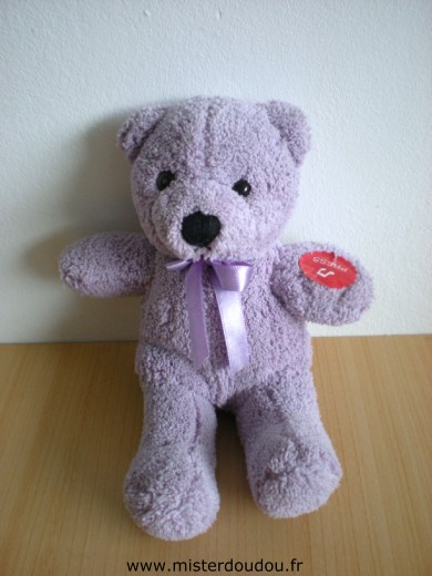 Enesco Ours Mauve - Très bon état
