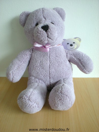 Enesco Ours Mauve - Neuf