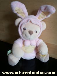 Fisher-price Ours Beige rose - Très bon état