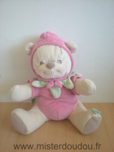 Fisher-price Ours Beige rose - Très bon état