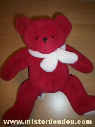 France loisirs Ours Rouge - Très bon état