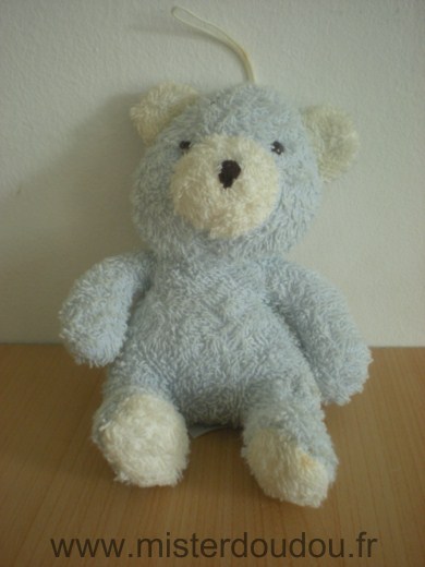 Gipsy Ours En tissus coton bleu blanc - Bon état