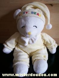 Ours Jaune et blanc Gipsy