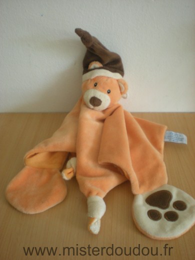 Gipsy Ours Orange bonnet marron - Très bon état