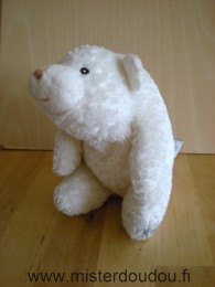 Gund Ours Blanc - Très bon état