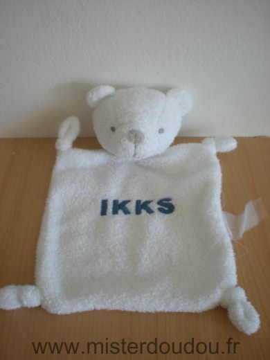 Ikks Ours Blanc ikks bleu - Très bon état