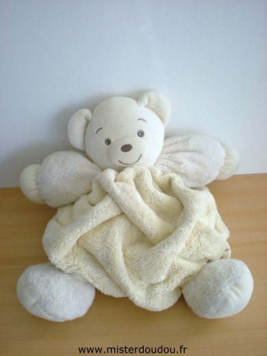 Ours Jaune blanc Kaloo