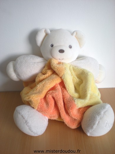 Kaloo Ours Jaune orange et orange foncé - Très bon état