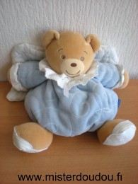 Ours Ours ange bleu avec ailes blanches Kaloo