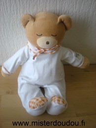 Kaloo Ours Ours dormeur pyjama blanc - Très bon état